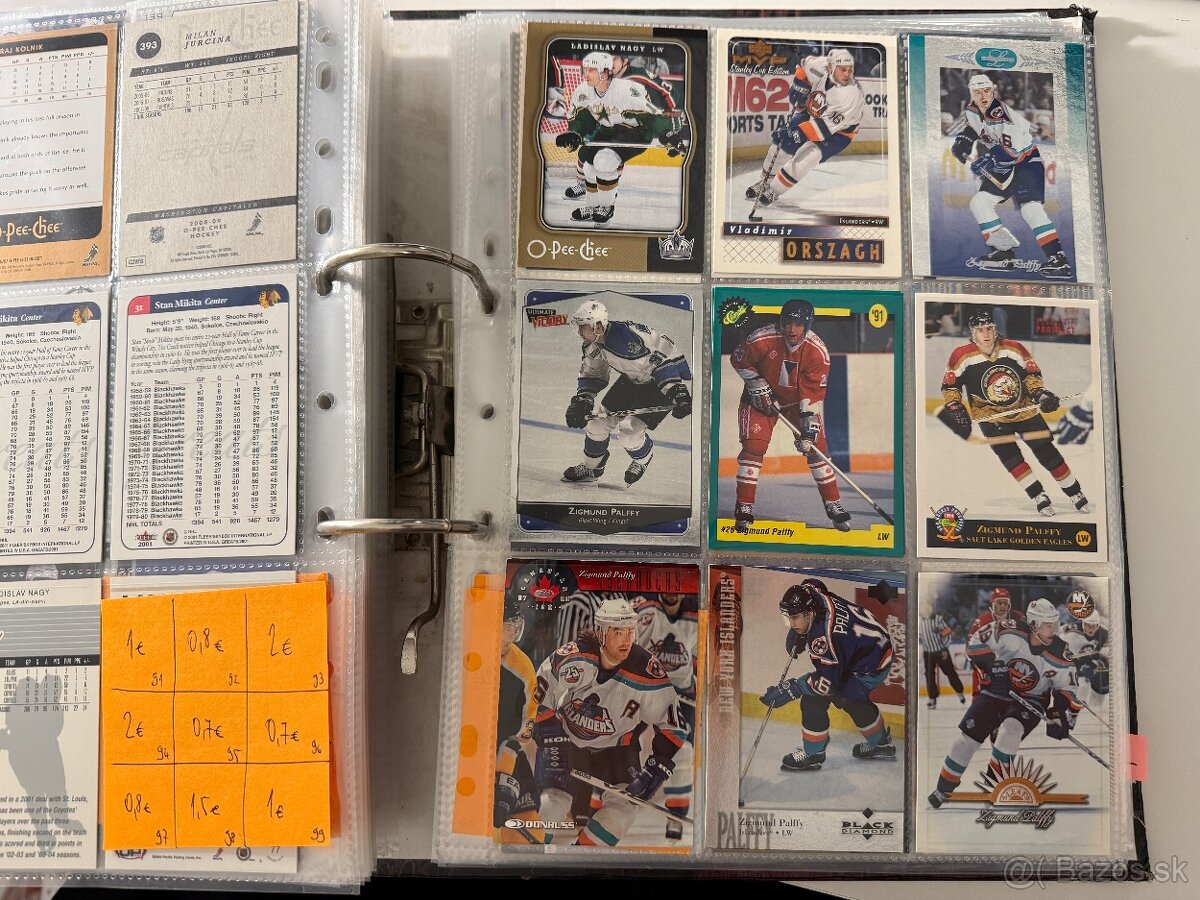 NHL karty - Slovaci - 11