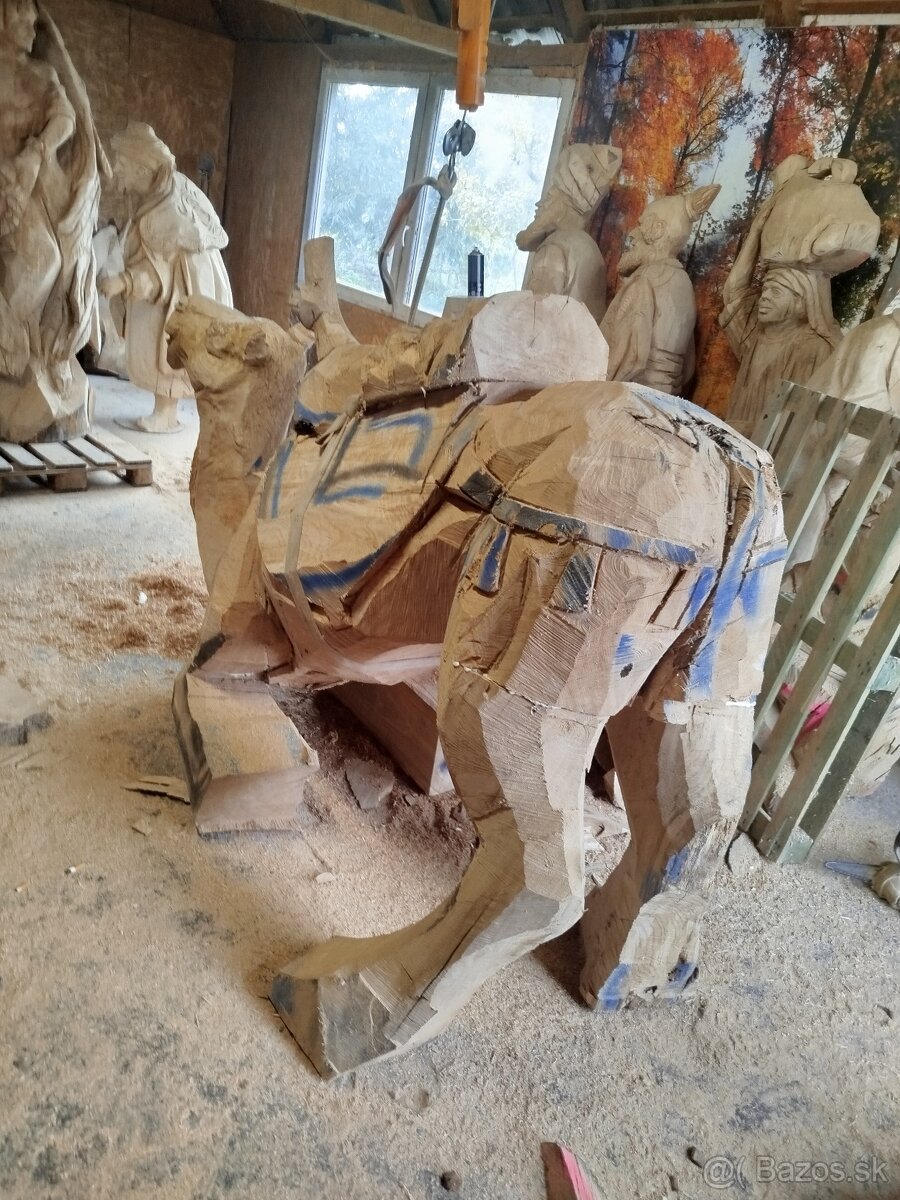 veľký drevený Betlehem - 11