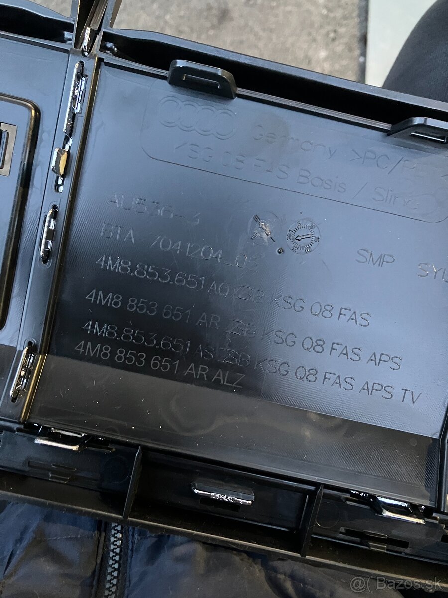 maska mrizka Grill Audi Q8 S-Line chrom - 11