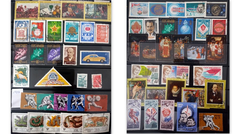 Predám poštové známky CCCP 1084 ks - 11