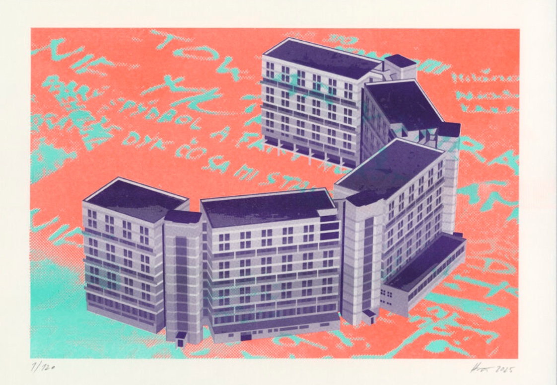 Čierne diery - Risografiky - 11