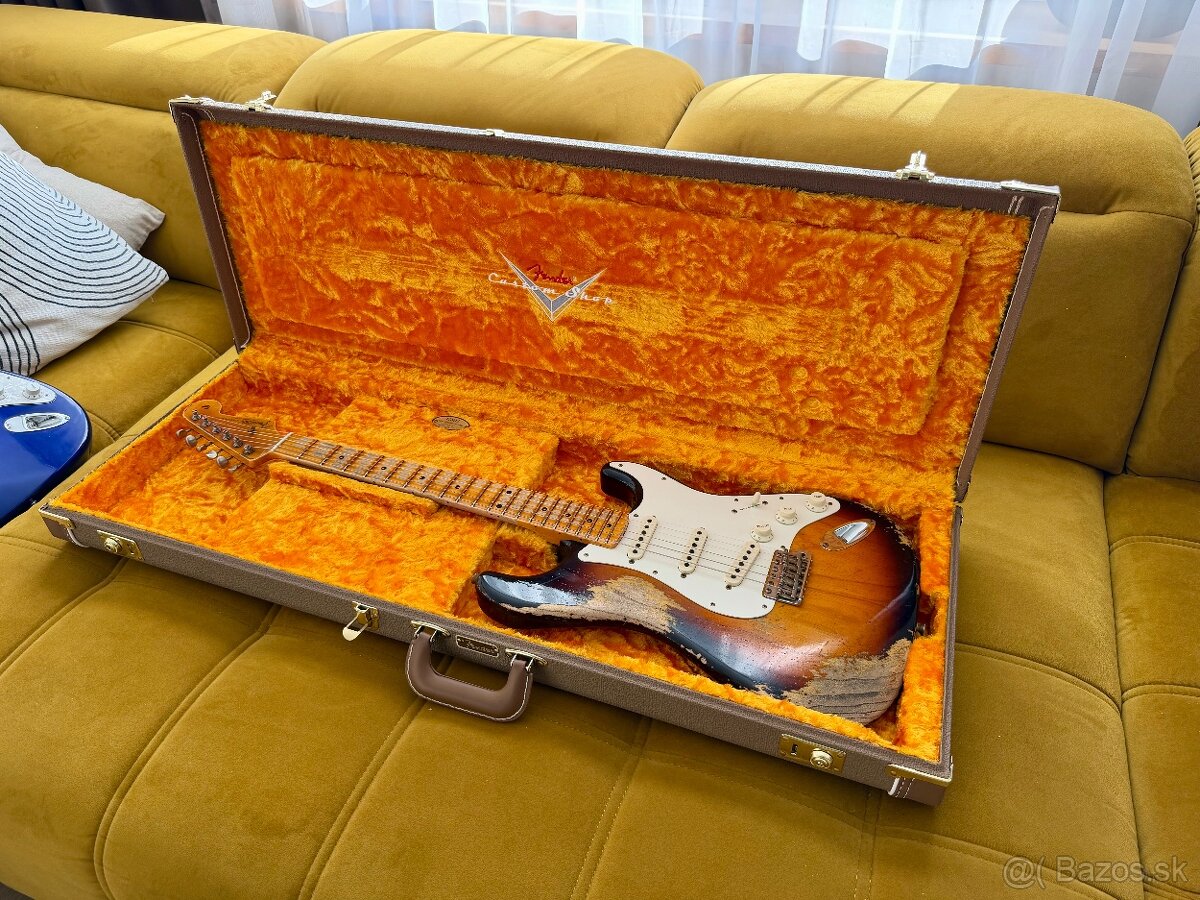 Fender Stratocaster Custom Shop Red Hot Strat Ltd - 11