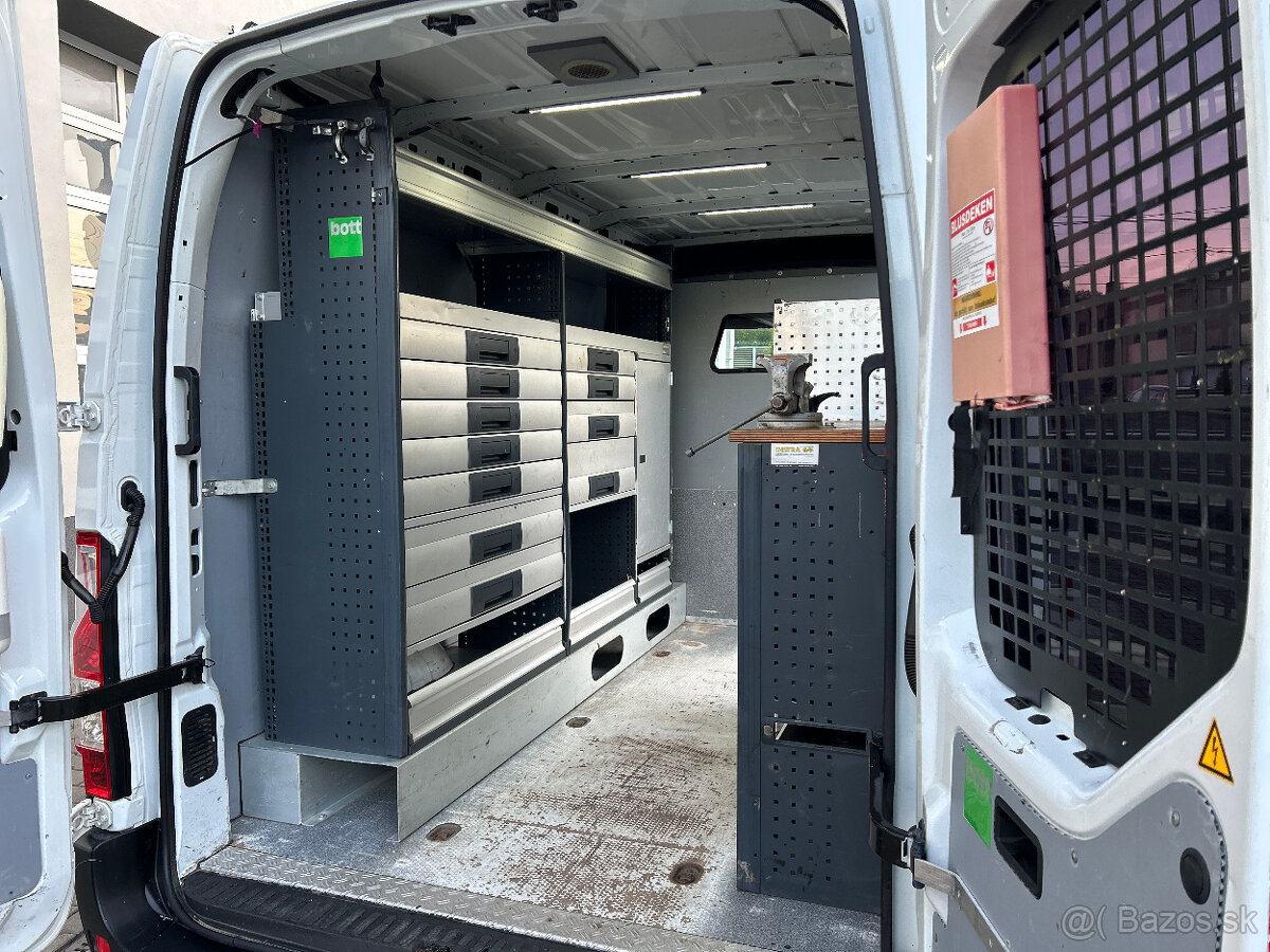 Renault Master L2H2 - exkluzívna pojazdná dielňa BOTT, DPH - 11