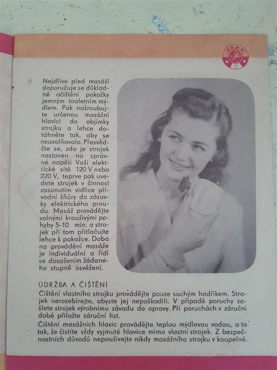 Predám retro masážny vibračný prístroj - 11