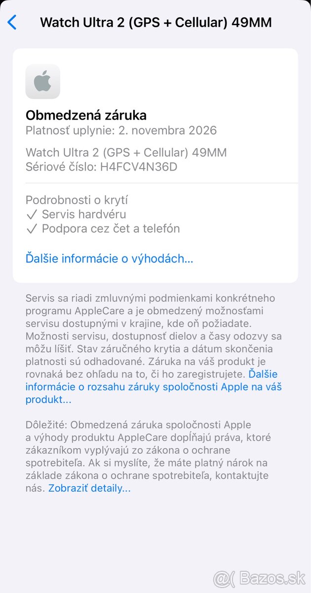 Apple Watch ULTRA 2 49mm LTE BLACK - nové, rok záruka - 11