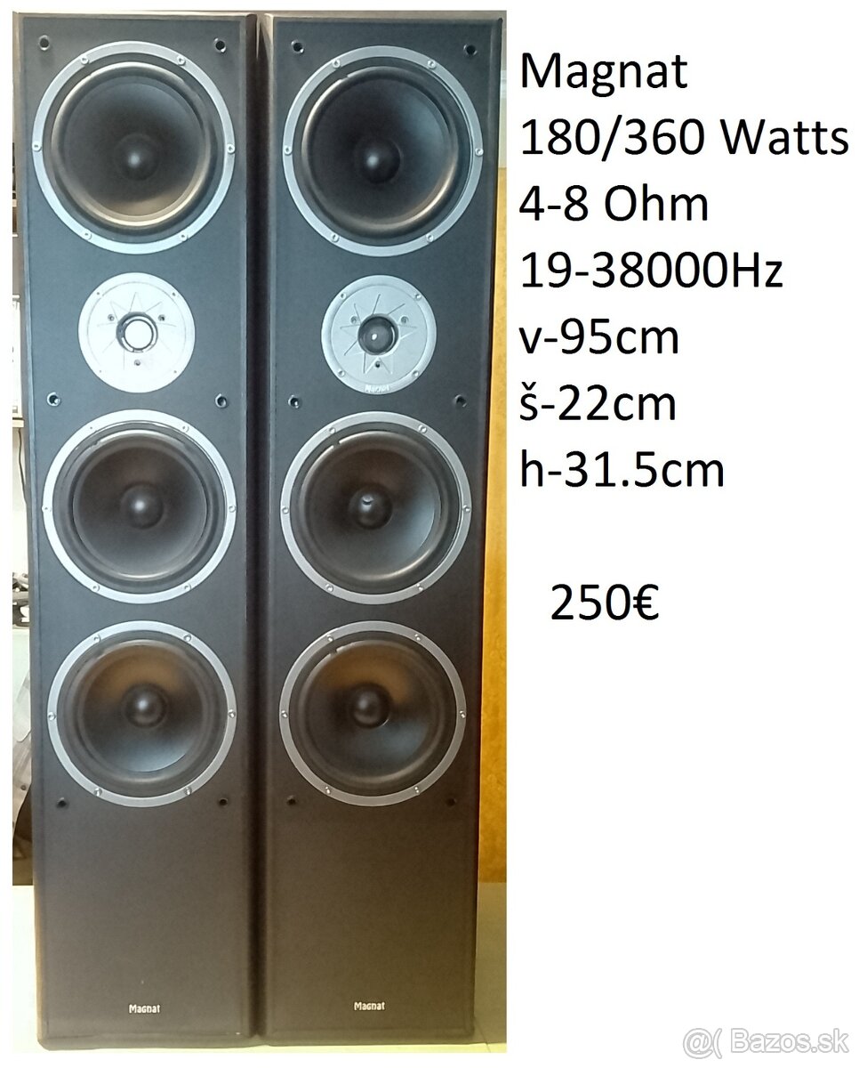 predám reprobedne Acoustic studio montor series 3311 - 11