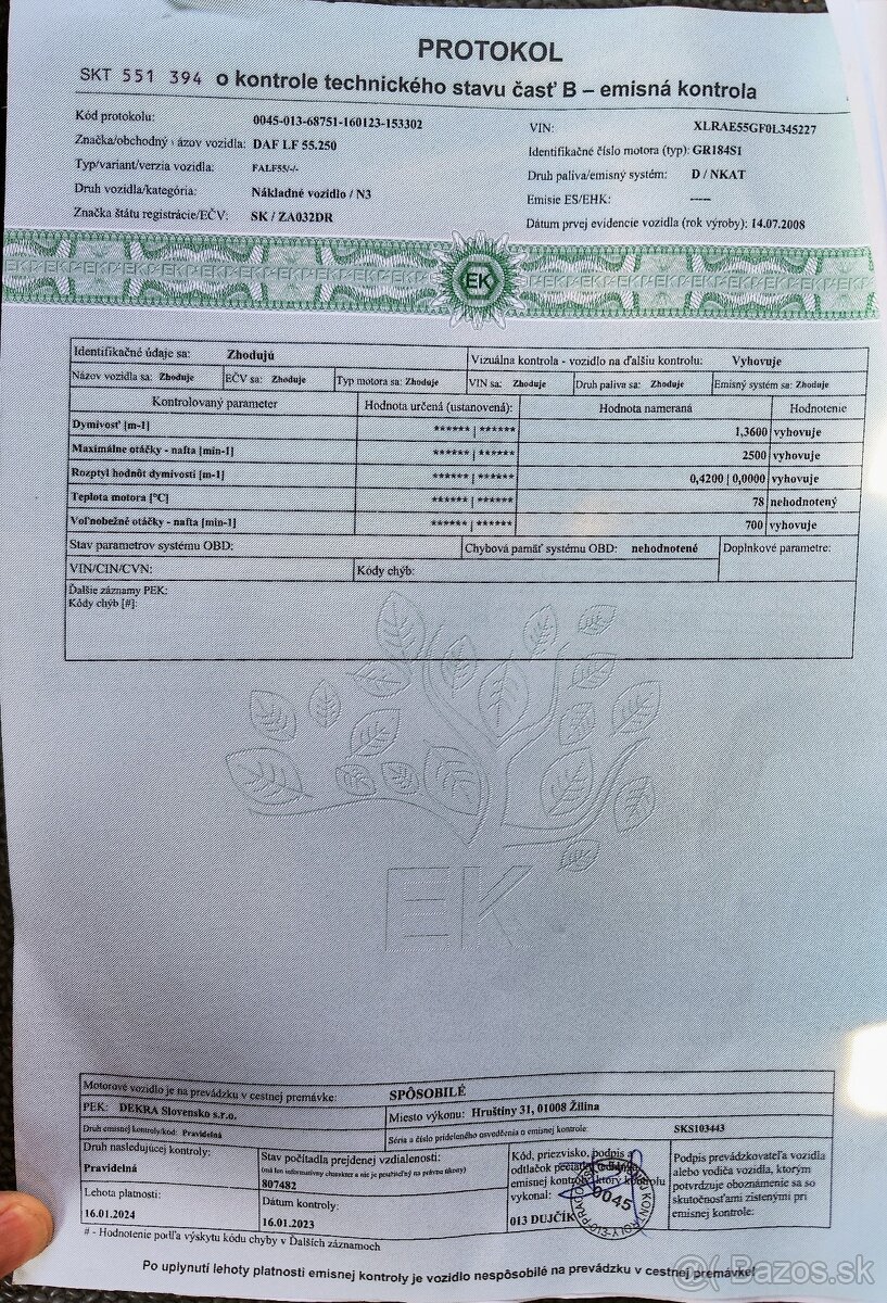 DAF LF 55.250 19 tona - 11