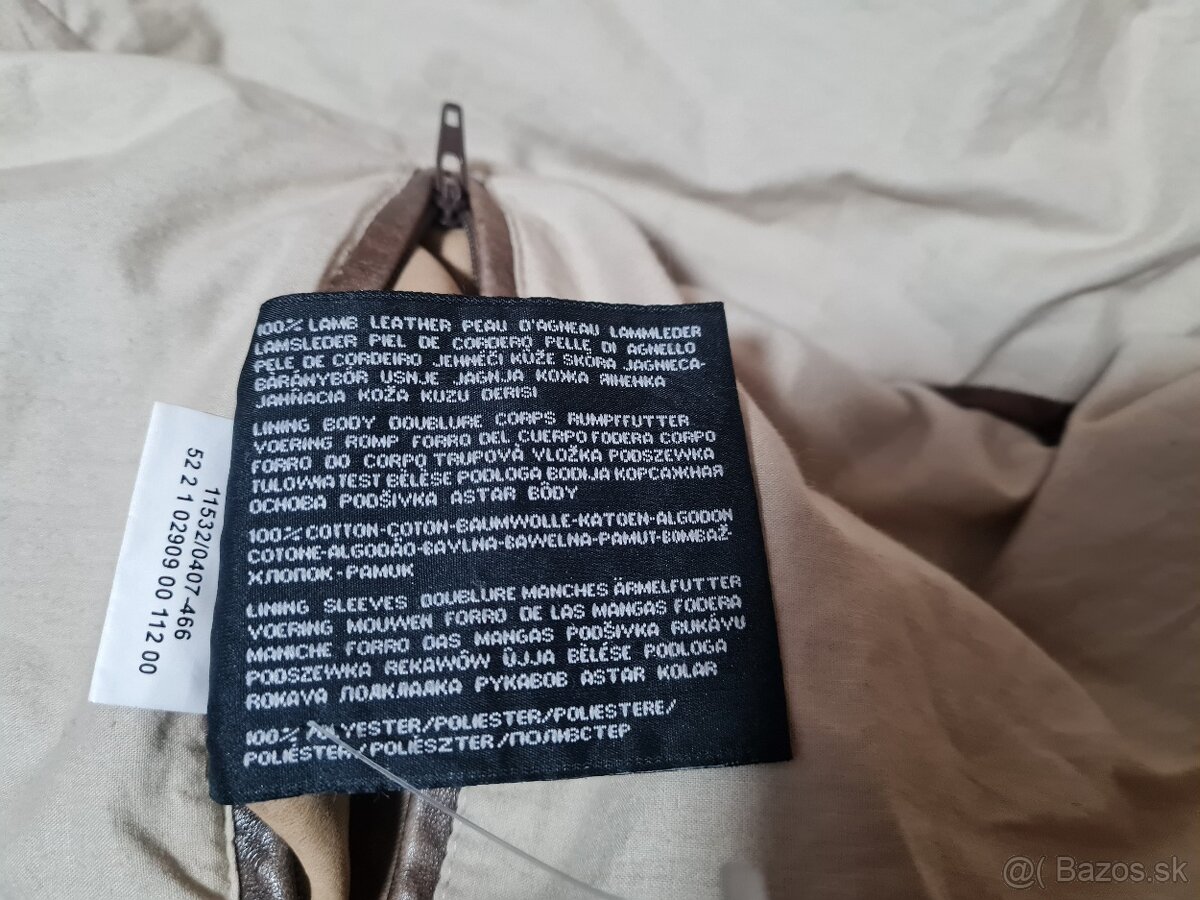 dlhý pánsky čierny kožený kabát - veľkosť XL/XXL - 11