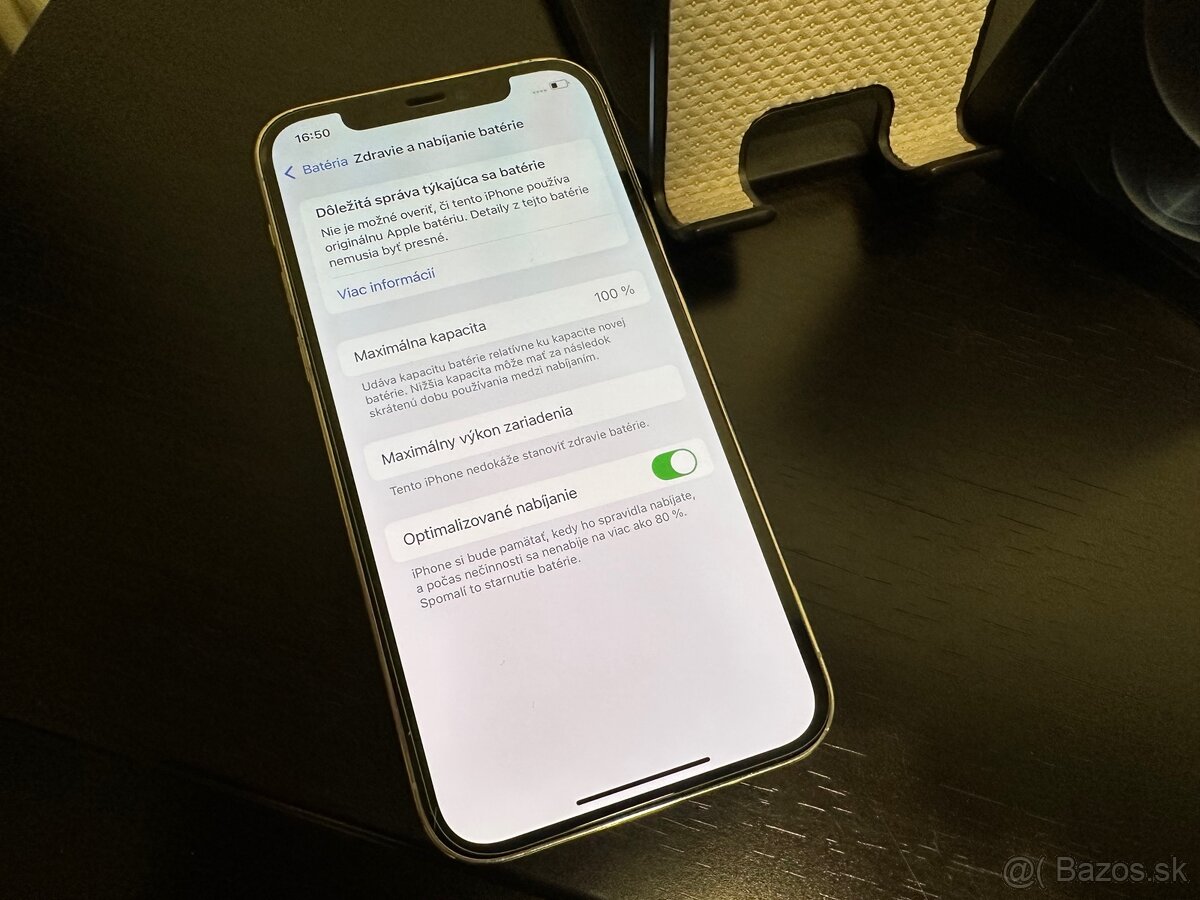 iPhone 12 Pro 128Gb White 100% Zdravie Batérie - 11