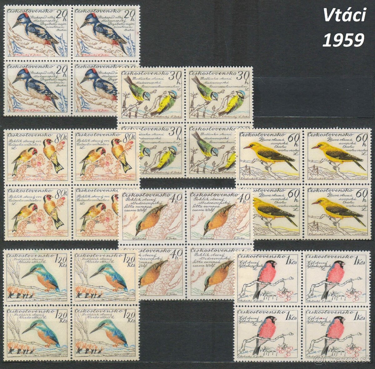 Poštové známky, filatelia: ČSSR, naše najkrajšie známky - 11