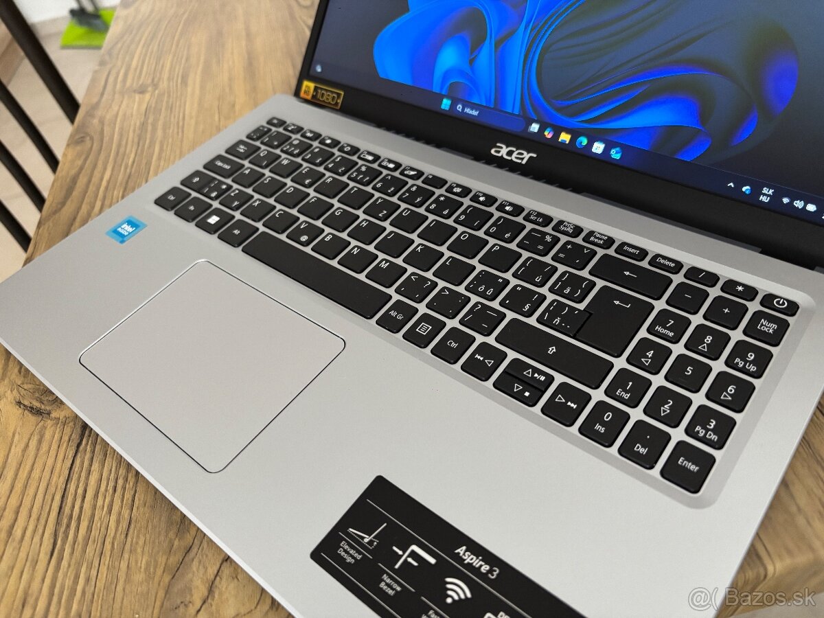 15.6"/Acer/Notebook/4GB RAM DDR5/128GB NVMe SSD/Intel HD 2G - 11