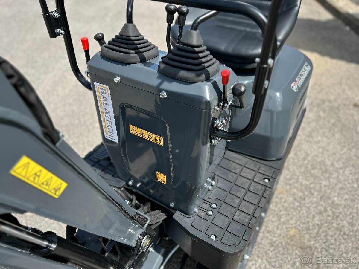 Minibager JANSEN MB-500 aj s príslušenstvom - 11