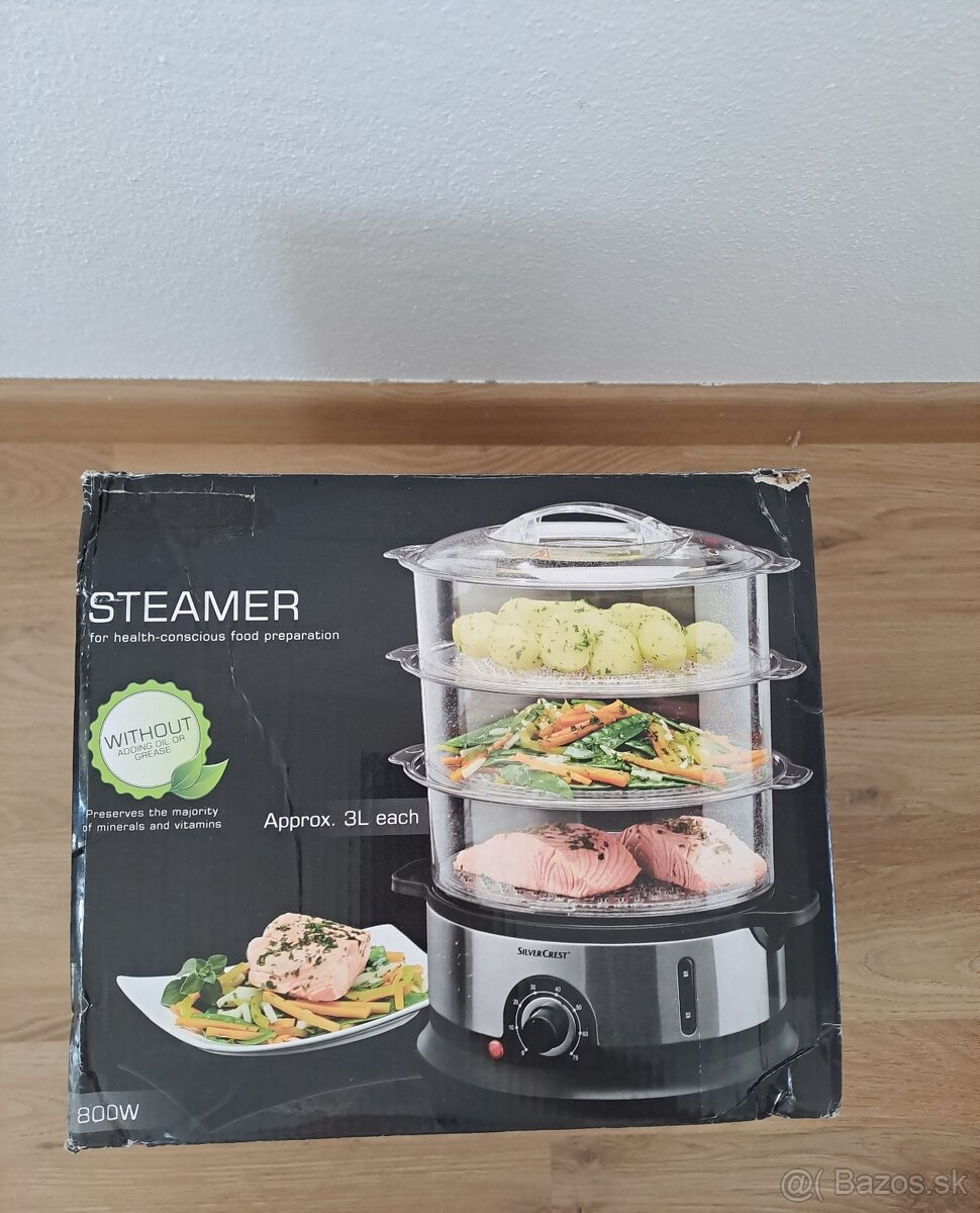 nový parný hrniec s časovačom, 800W , Approx.3l - 11