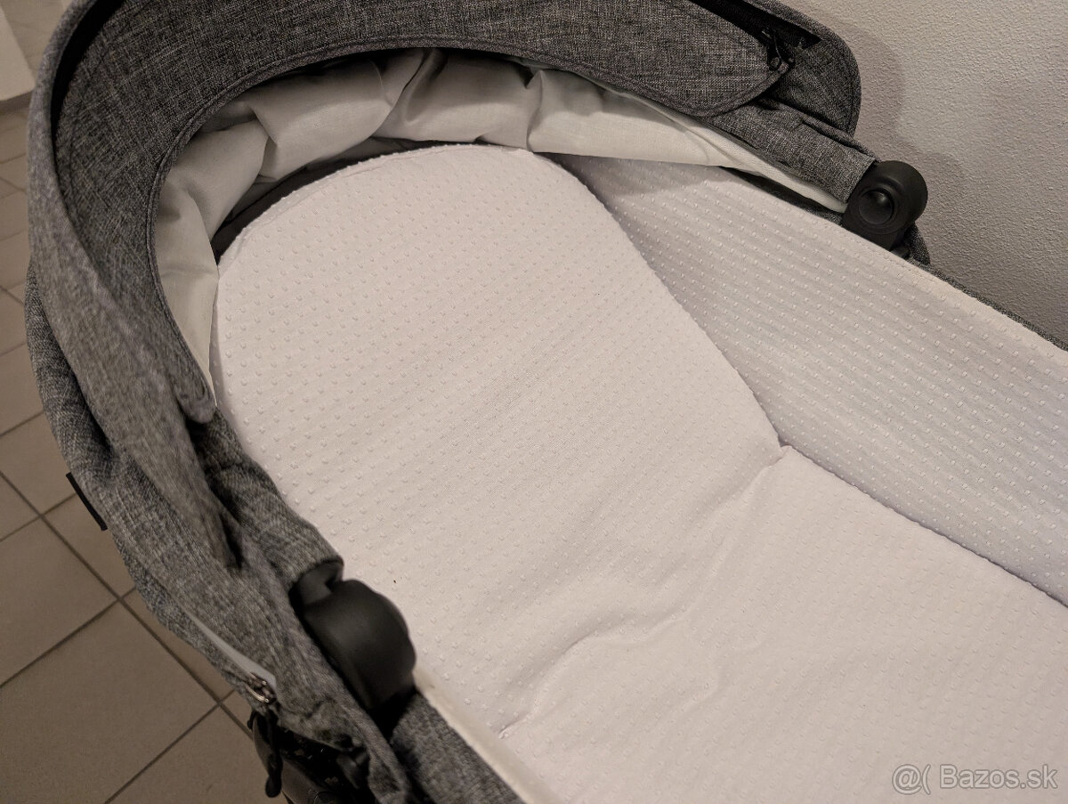 Predám kočík Noordi fjordi 3v1 (Dark grey) - 11