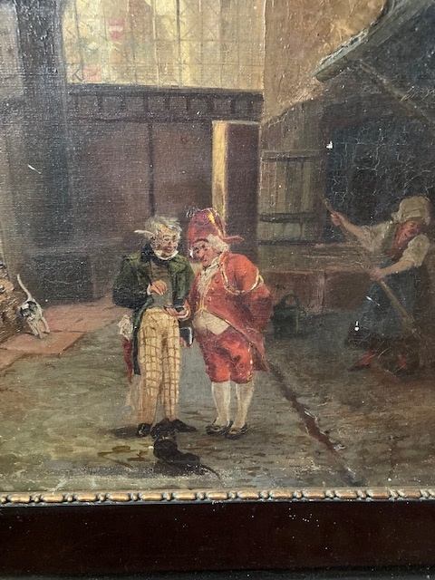 Obrazy starožitné 4 kusy - 11