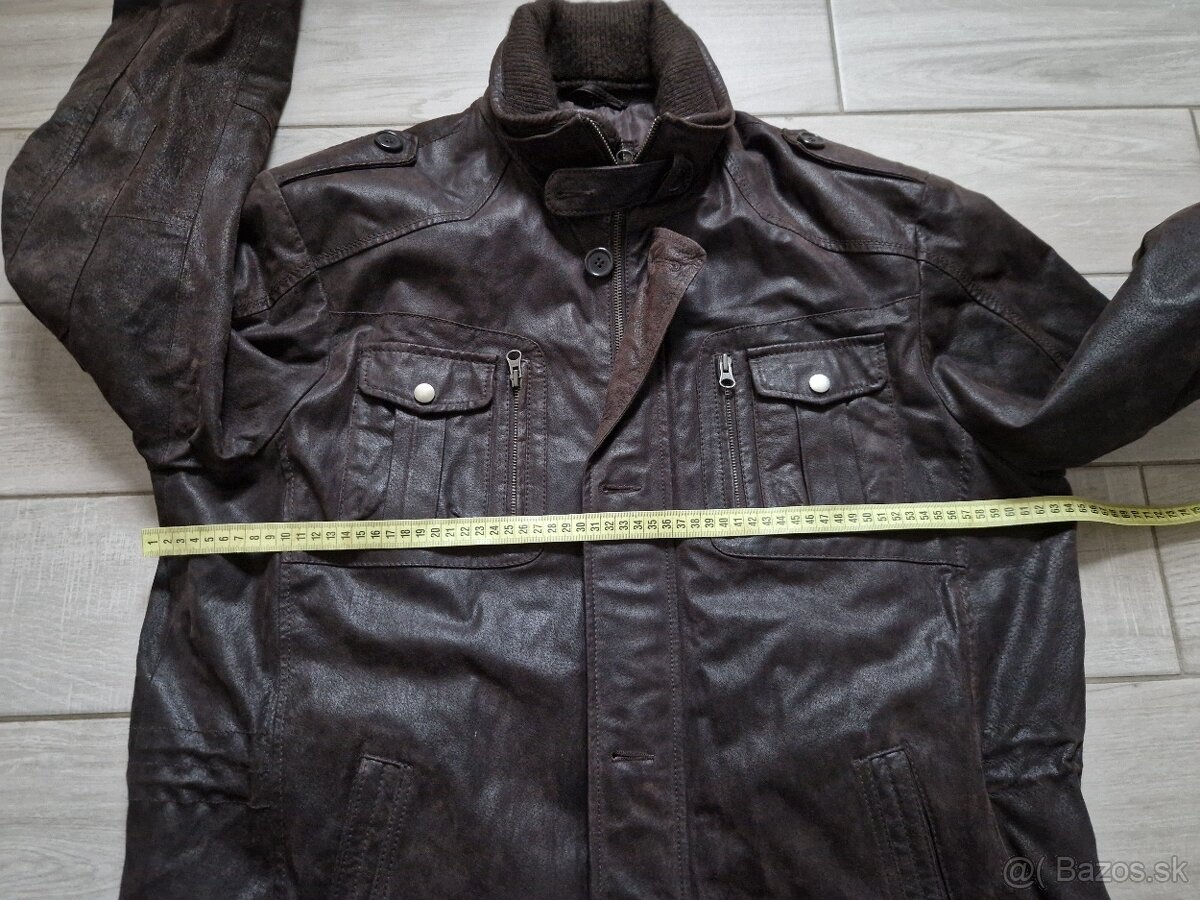 Pánská kožená bunda Biaggini velikost L (54) pravá kůže 1162 - 11