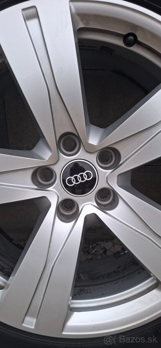 Predám alu elektróny - hliníkové disky r18 Audi - 11