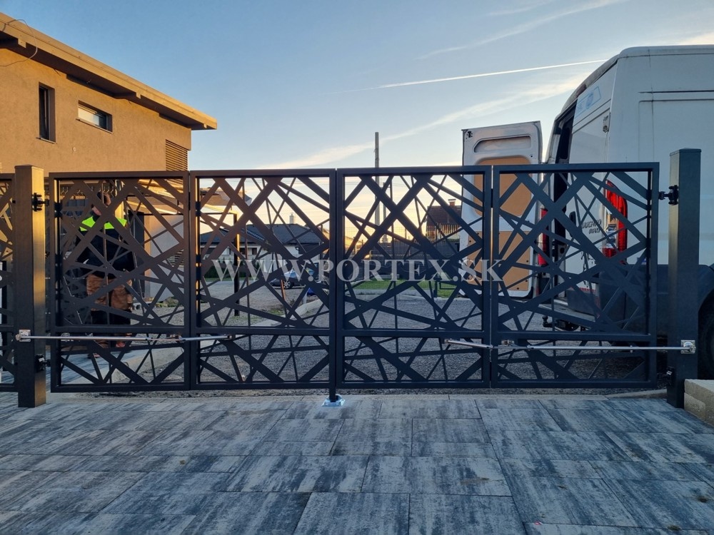 Brána dvojkrídlová , Brána posuvná, Oplotenie, Plot - 11
