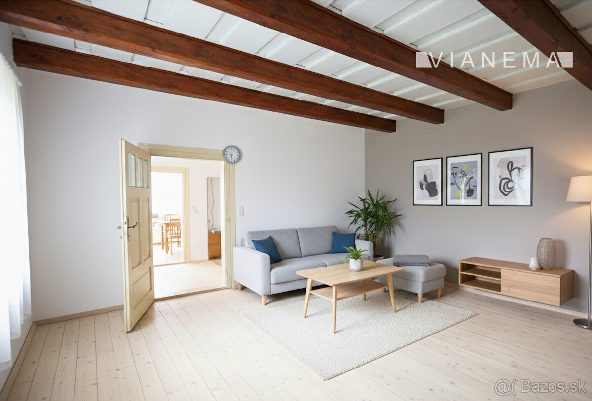 IBA U NÁS: Na predaj staršia drevenica – rodinný dom Mošovce - 11