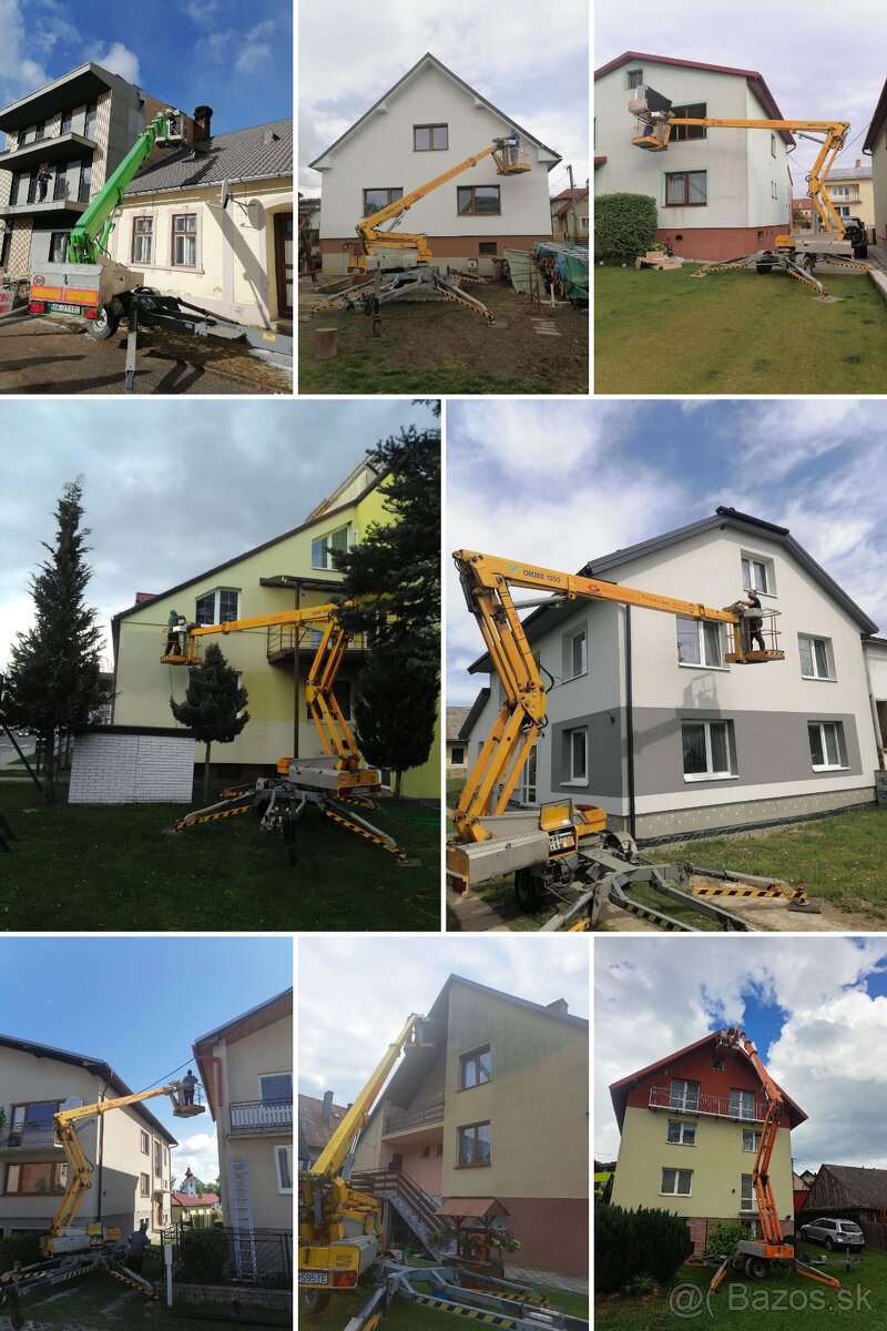 Vysokozdvižna, pracovna,montážna plošina - 11