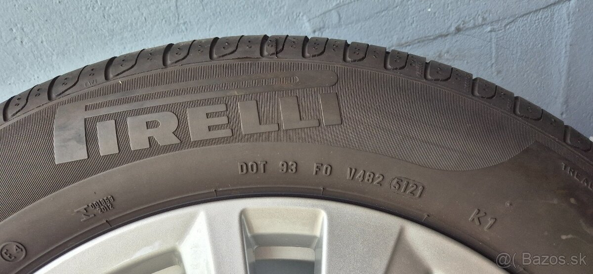 Originál ALU disky VW Karlstad Touran R16 - 11