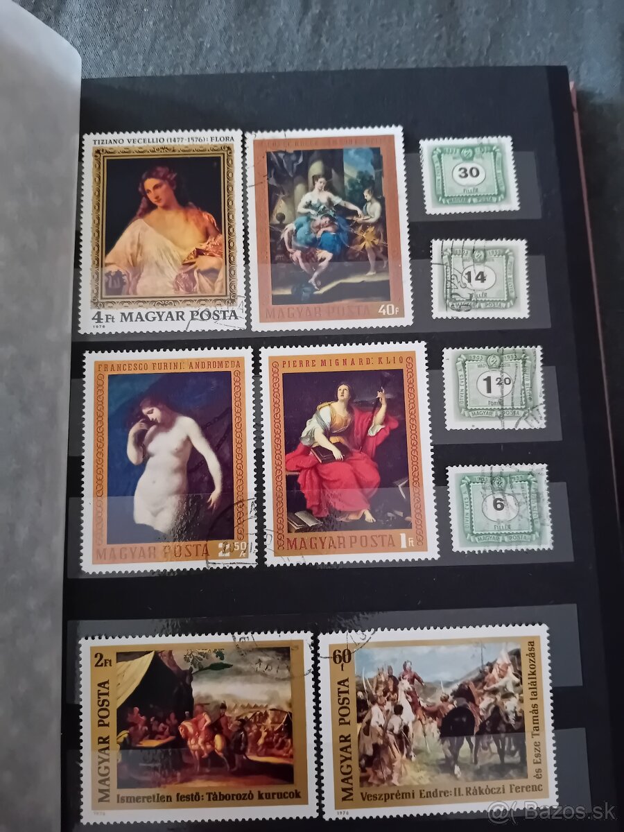 Známky Maďarsko v albume - 11