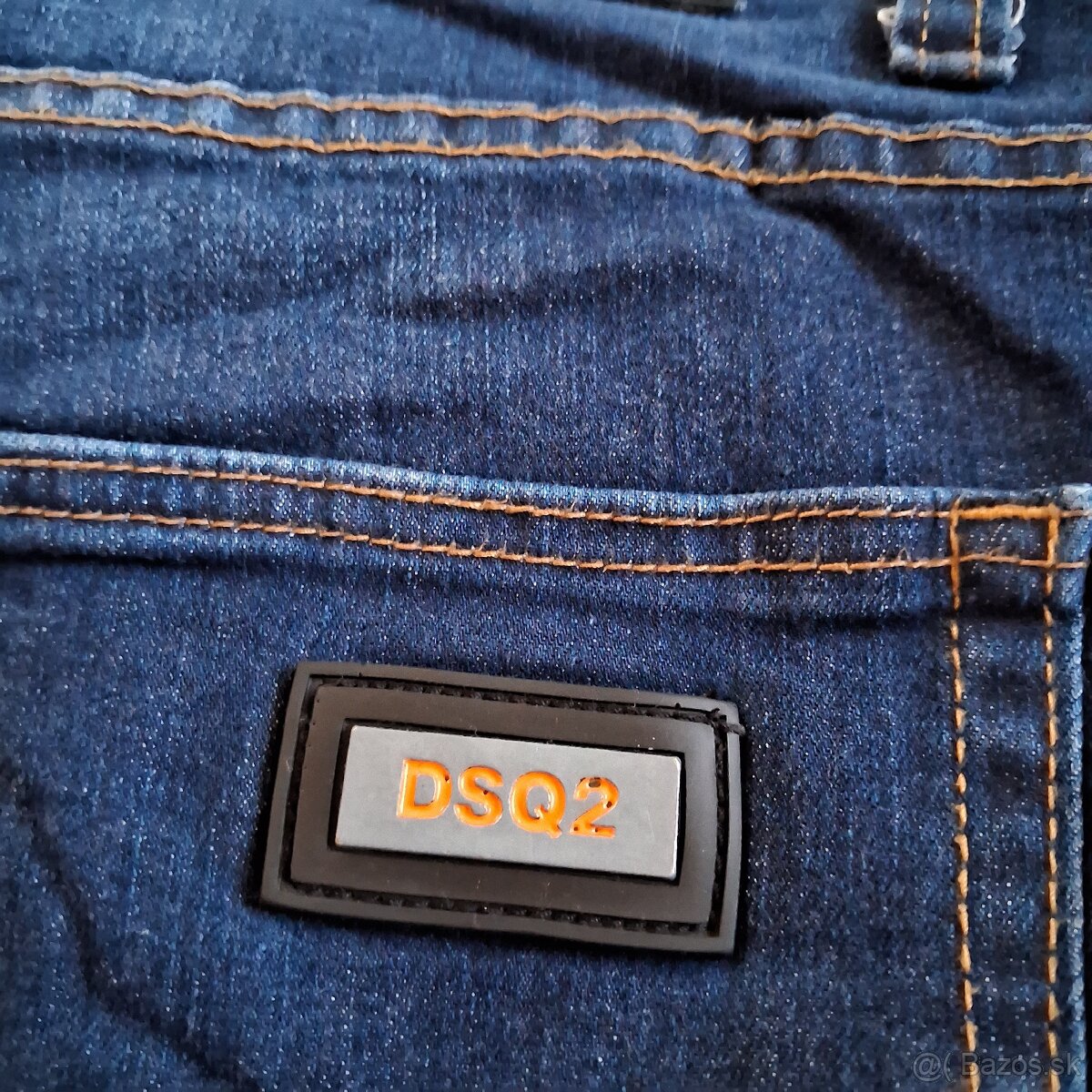 Dsquared2 slim fit streč trhané - 11