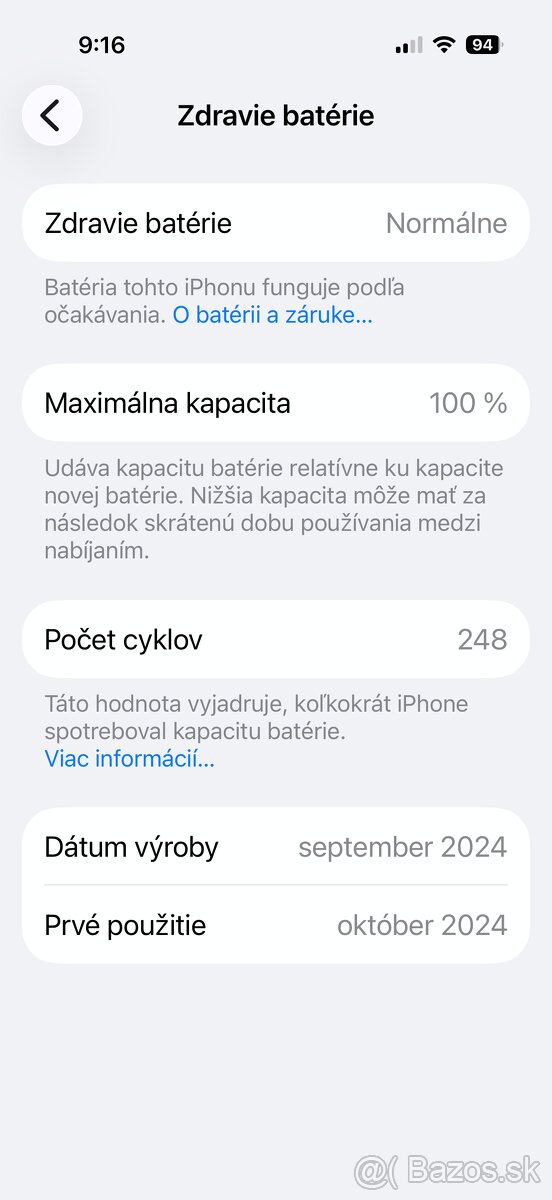 iPhone 16 Pro 128 GB čierny titán - 11