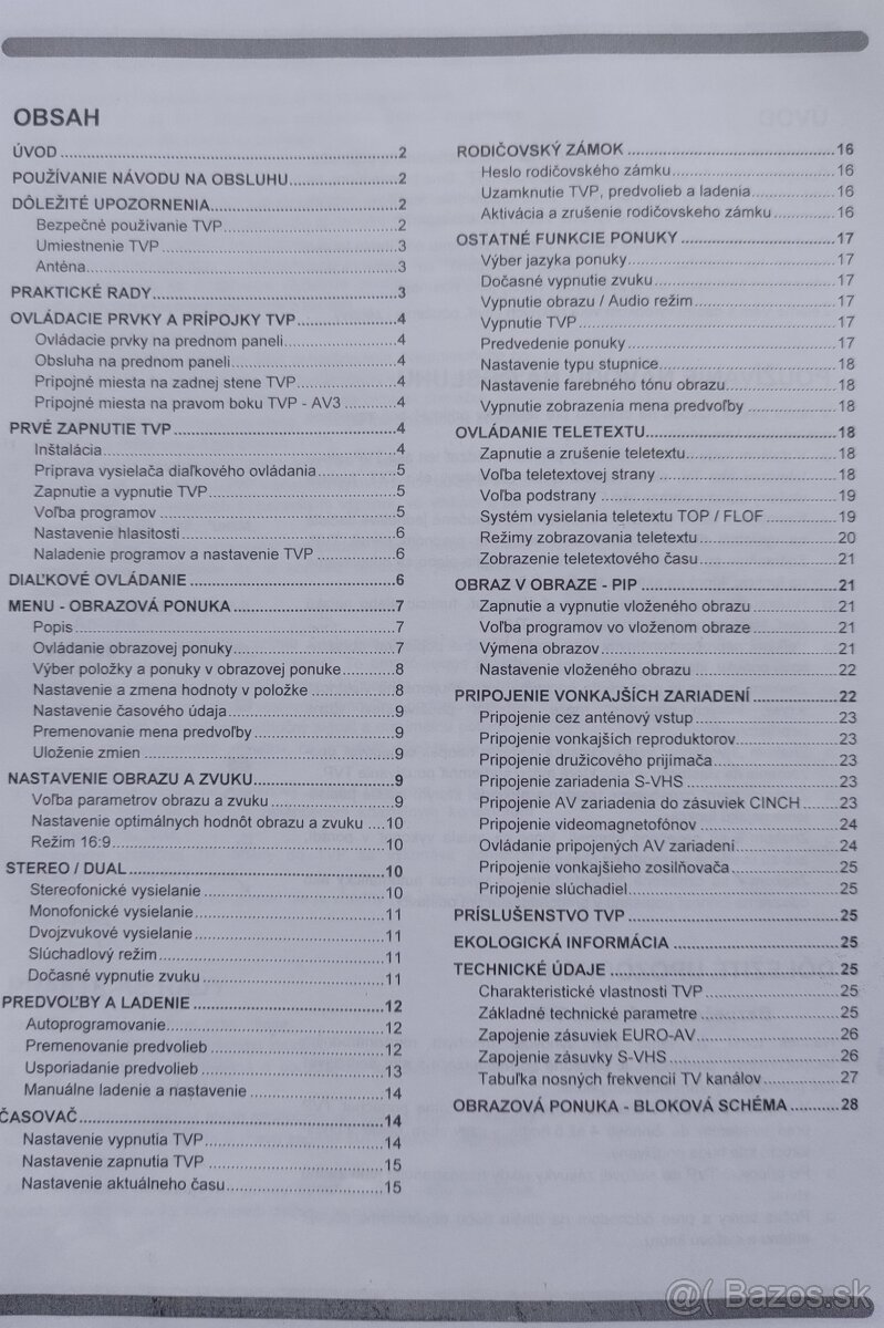 Televízor OTF 63 B 502 Stereo - 11