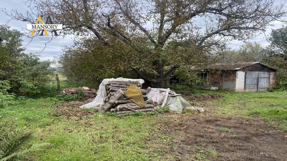 Na predaj trojizbový rodinný dom za 38 000 eur na pozemku 10 - 11