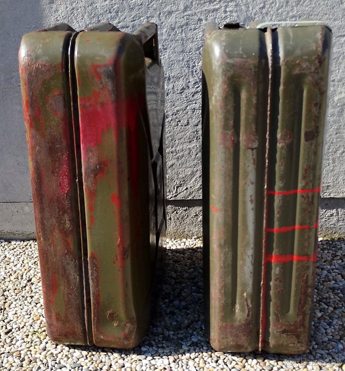 Plechové kanistre (bandasky) - 11