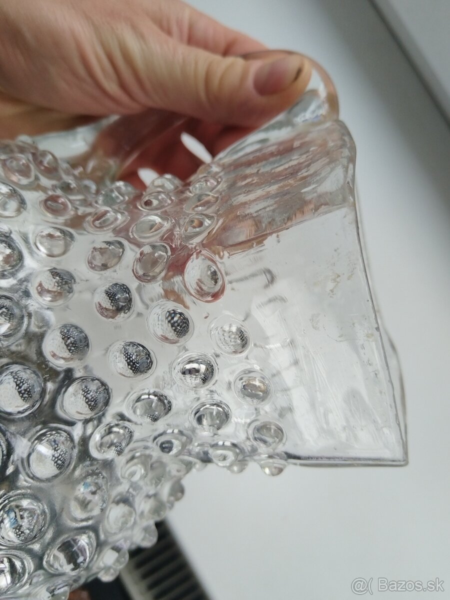 Starožitný sklený džbán - 11