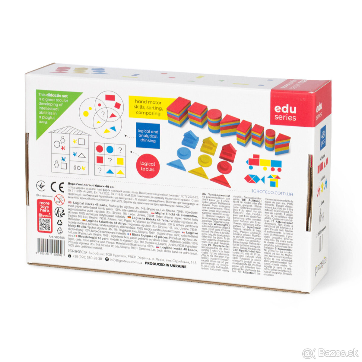 Montessori logická hra Dienes – úplne nová, nerozbalená - 11