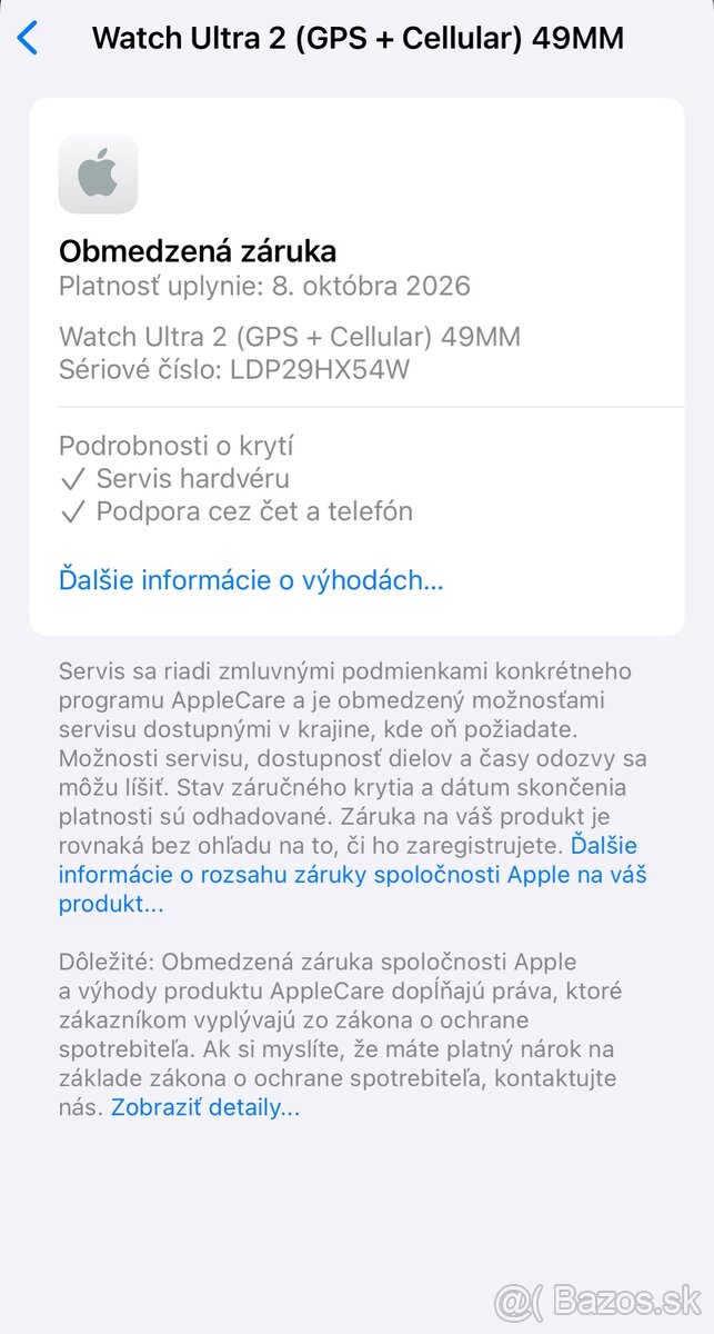 Apple Watch ULTRA 2 49mm LTE BLACK - rok záruka - 11