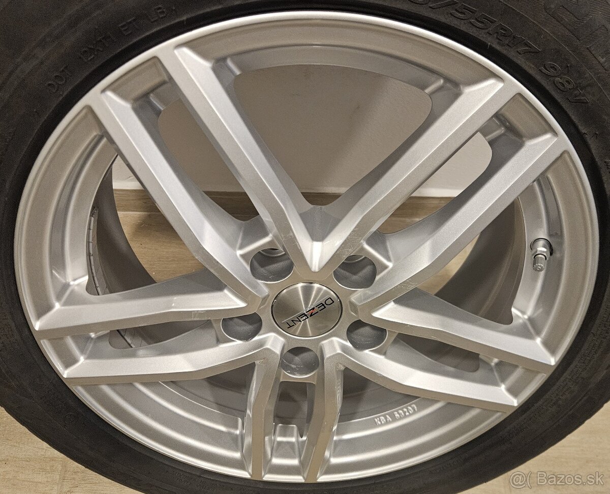 Hliníkové disky DEZENT - 5x114,3 R17 - 11