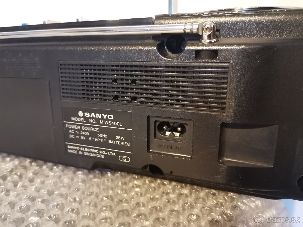 RÁDIOMAGNETOFON SANYO M-WS400L - 11