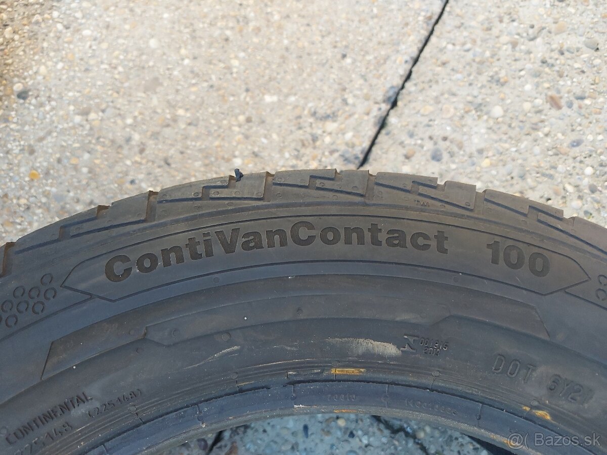 195/65R16C CONTINENTAL letné záťažové pneumatiky - 11