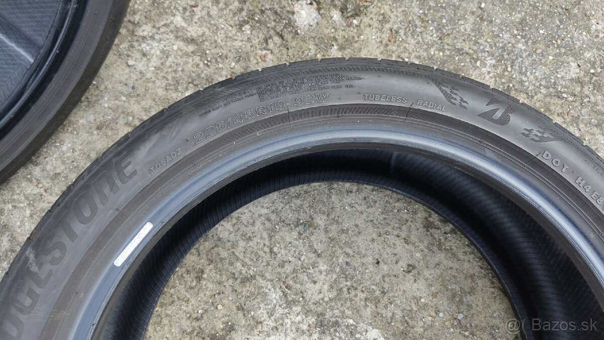 Letná Bridgestone Turanza 225/45/19 92W - 11