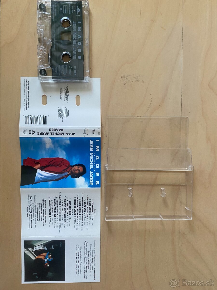 Audiokazeta Jean Michel Jarre 2X - 11