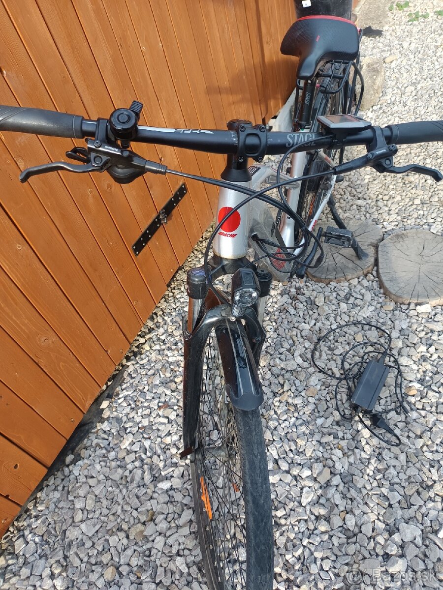 Predám elektro bicykel Apache Matta Tour - 11