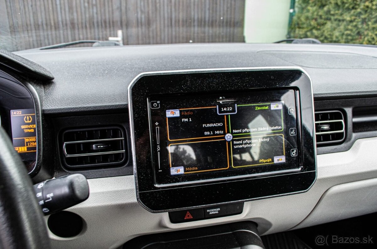 Suzuki Ignis 1.2 66kW 2017 SK Auto 1.majiteľ - 11