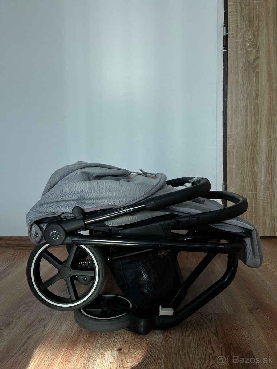 ŠPORTOVÝ KOČÍK Cybex Lava Grey + fusak + taška - 11