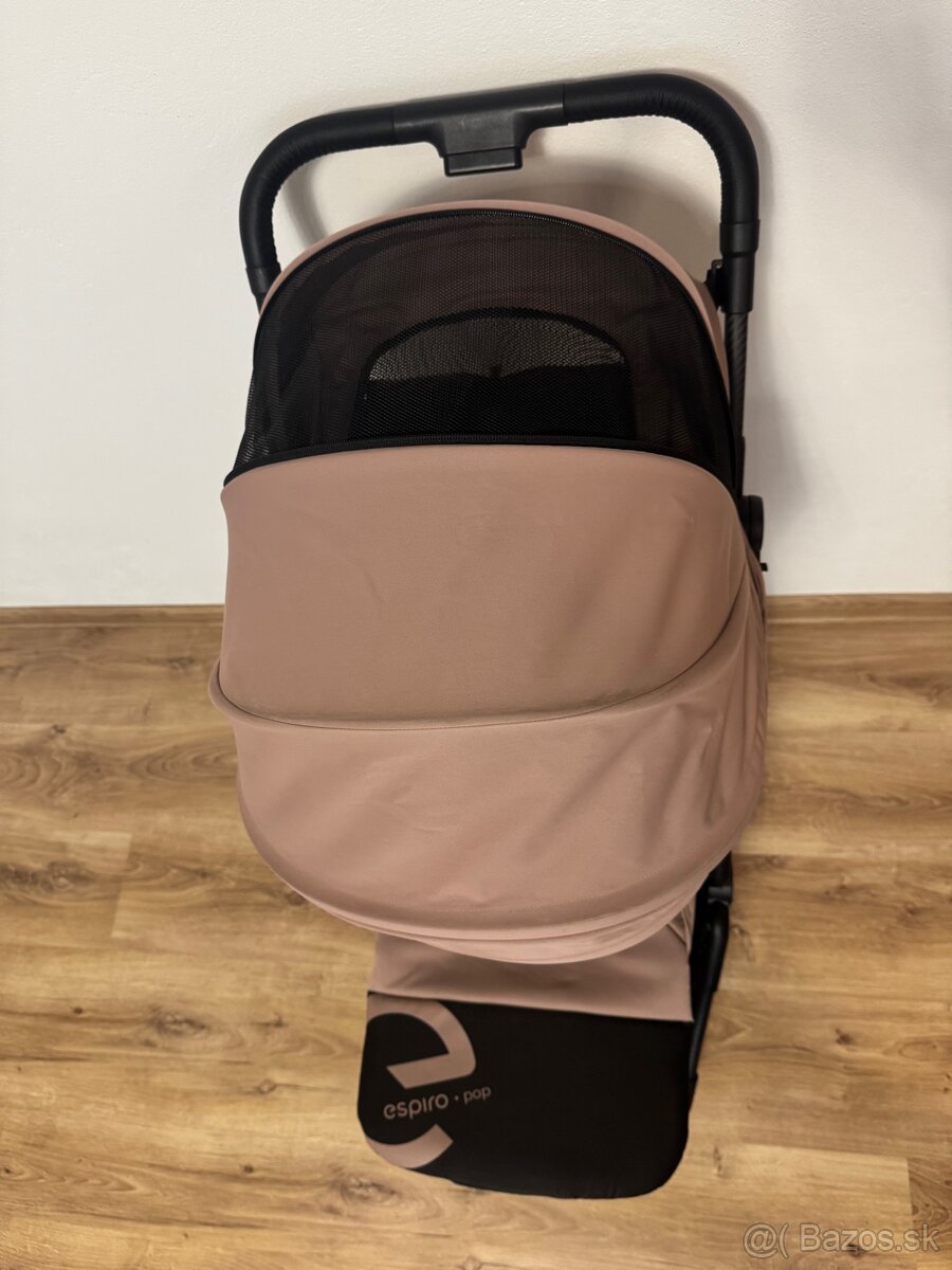 ESPIRO ŠPORTOVÝ KOČÍK POP 04 Plum Ice Cream - 11