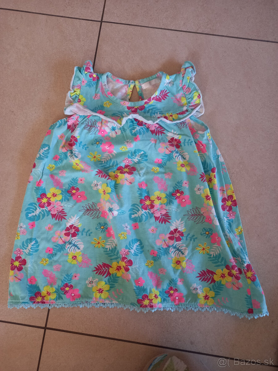 Šaty pre dievčatko - 110 - 122 - 11