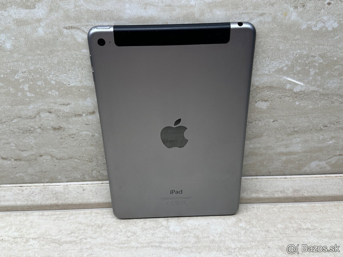 Apple iPad Mini 4 Cellular 128GB Space Gray - 11