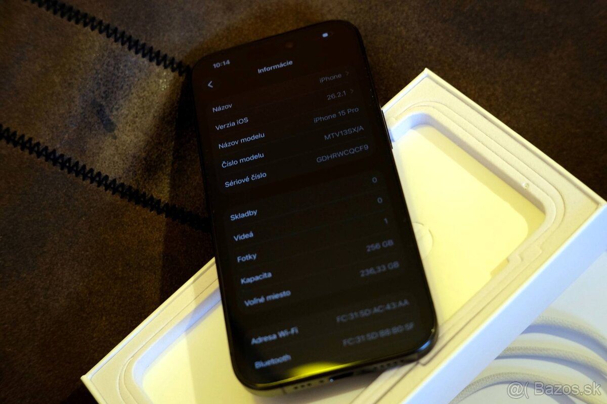 Apple iPhone 15 PRO 256 GB Titanium Black 12/2023 - 11