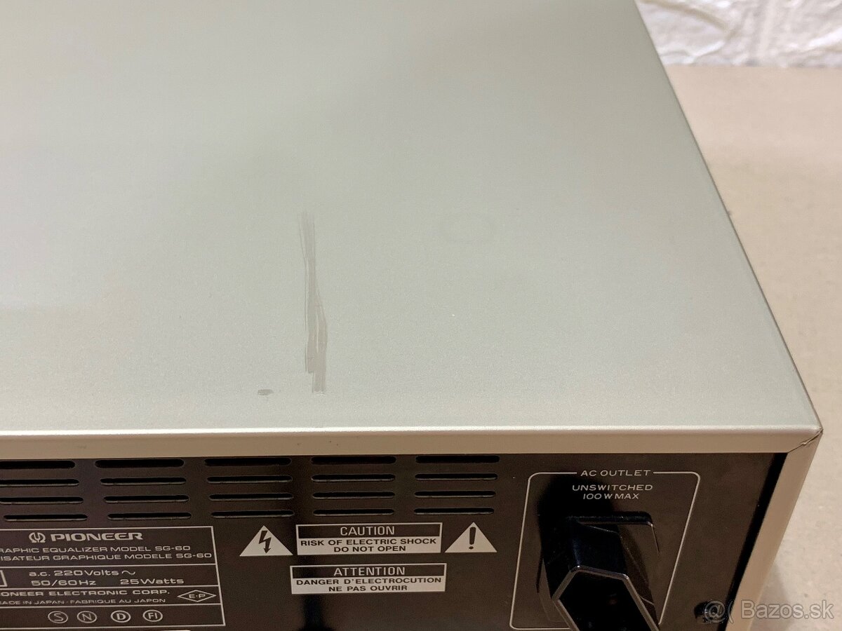 Pioneer SG-60 …. Graficky stereo equalizer - 11