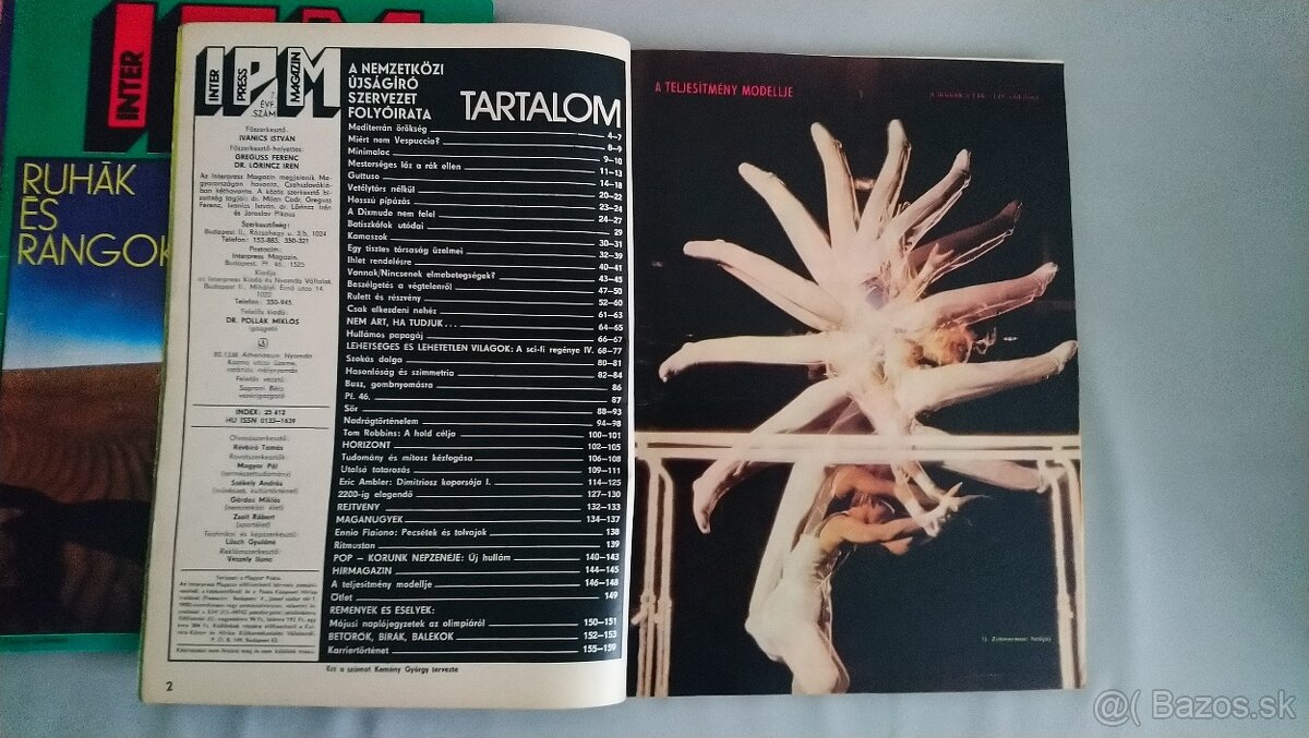 Predám časopisy v maď. jazyku Szép házak 98/5 - 11