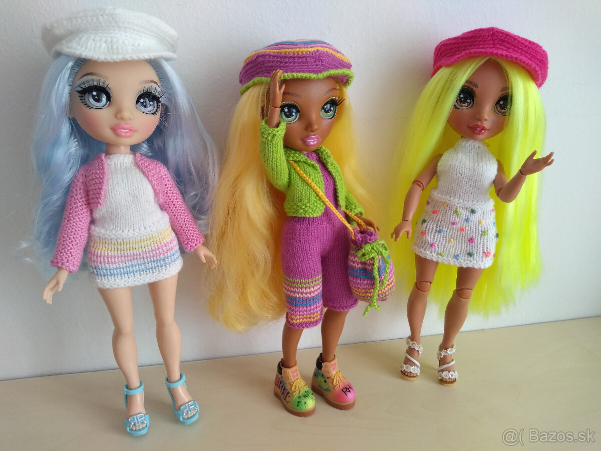 Topy bermudy pre bábiky Rainbow high barbie nohavice - 11