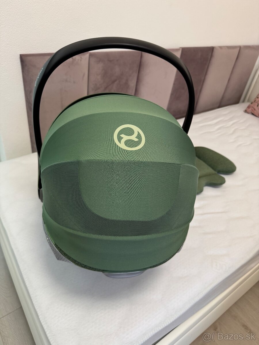 Autosedačka Cybex Cloud T i-Size Plus Platinum Green - 11